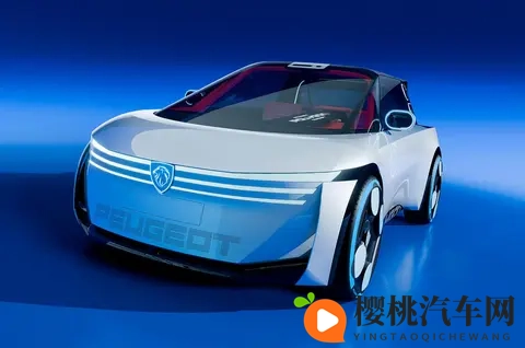 标致Polygon概念车首发，线控转向技术重塑未来208设计语言-1