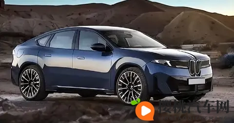 新宝马iX4惊艳亮相,新外观设计,第六代eDrive电驱系统,463马力-3