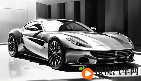 法拉利sF90:流线型越跑轮廓+红黑涂装，赛道级速度美学-1