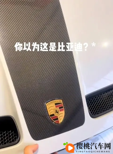 保时捷掀引擎盖，惊现比亚迪！-1