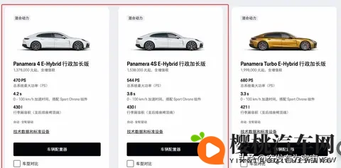 新款Panamera E-Hybrid上市信息公布-3