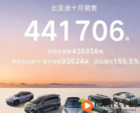比亚迪10月各车型销量出炉！9款破2万辆钛7卖疯了！-3
