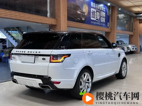 38万拿下白色路虎揽胜运动,V6动力,圆你豪车梦!-3