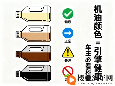 车主必看：机油颜色变黑的秘密，一眼看懂引擎健康状况-1