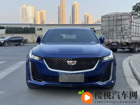 12万拿下蓝色凯迪拉克CT5，20款一手车，家用代步香不香？-2