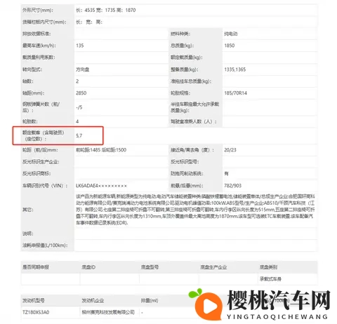 新款五菱荣光申报图,侧滑门,车长4535mm,5_7座都有,两种动力-3