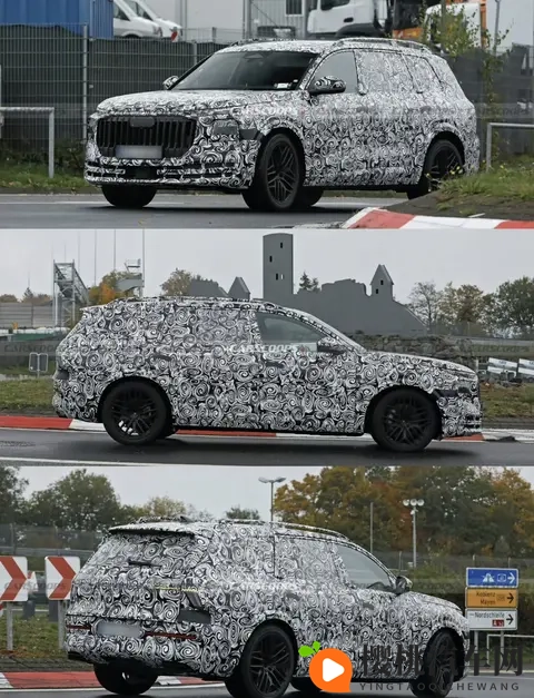 奥迪Q9霍希版现身街头,燃油旗舰还能打吗?豪华车市正悄悄变天-2