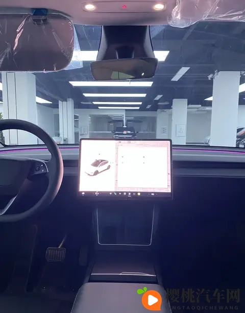 特斯拉Model Y的“隐藏彩蛋”:白色小卡扣,藏着一个纯平大世界!-2