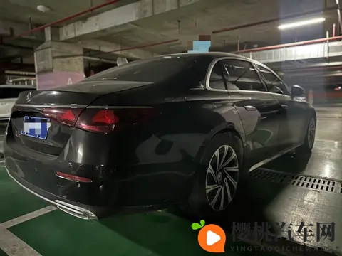 一手准新奔驰E级,2万公里,体验行政级豪华!-2