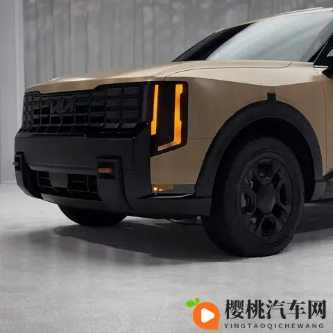 全新起亚Telluride实车亮相 气场不输路虎 提供混动版可选-3