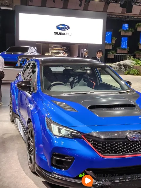 实拍斯巴鲁PERFORMANCE-B STI概念车:传奇可以复活,量产成本不低-3