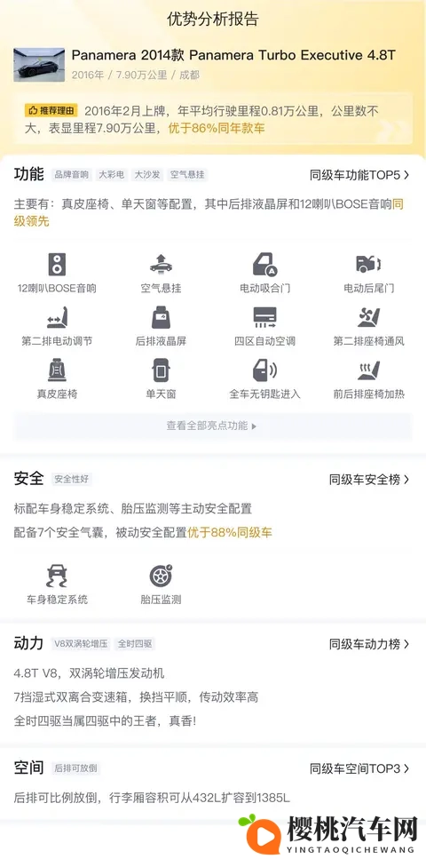 60多万拿下保时捷Panamera,体验V8的魅力-2