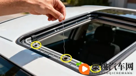 雨天别让爱车“漏水”!5分钟搞定排水孔清理,居家就能操作-1