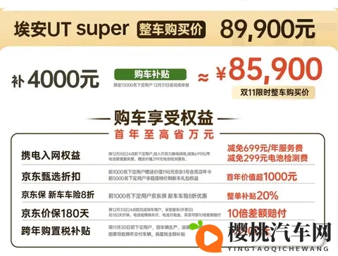 埃安UT super上市,换电99秒,京东卖车真能行?-2