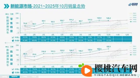 10月新能源销量：带油箱的电车不好卖了-3