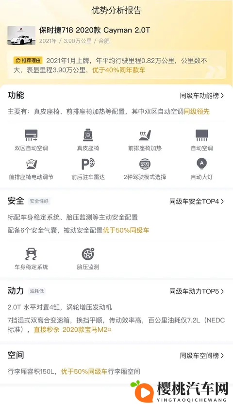 2021年上牌保时捷718,39万公里,圆你跑车梦?-2