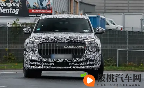 搭载V8发动机！奥迪Q9霍希版谍照曝光，将于2026年亮相-2