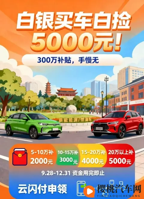 白银300万购车补贴来袭!最高5000元!-1