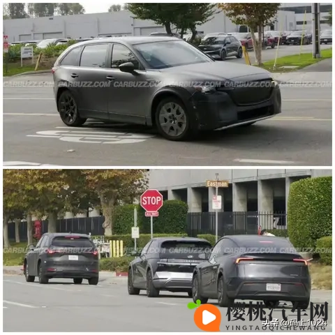 马自达电动SUV加州首曝!前轮位置都改了,剑指特斯拉Model Y!-1