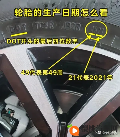 5,6年的轮胎,每年几千公里,花纹还很深,有点老化,用不用更换-3