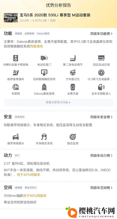 20款宝马530Li:9万公里,20多万享行政级舒适-1