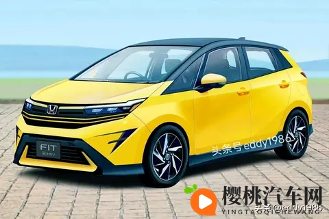 第五代本田飞度渲染图意外流出,风格激进,预计2026年秋季亮相-1