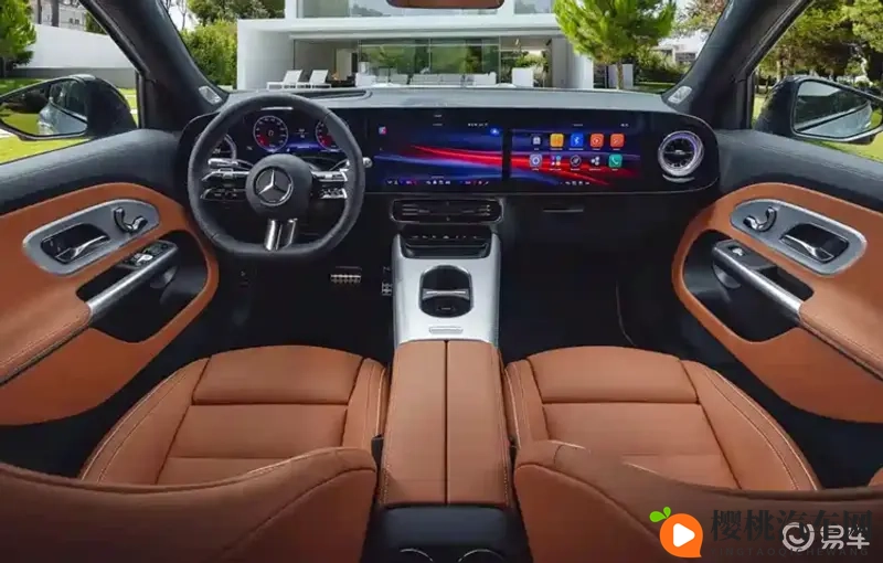 CLA同款内饰,12月8日首发,全新GLB内饰官图发布-1