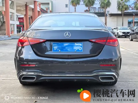 20万出头,体验优雅与运动——准新奔驰C260L-3