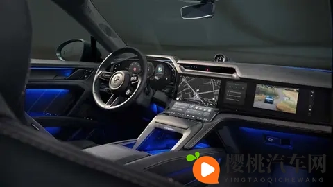 座舱史诗级革新 首搭曲面中控屏!保时捷纯电卡宴11月19日全球首发-1