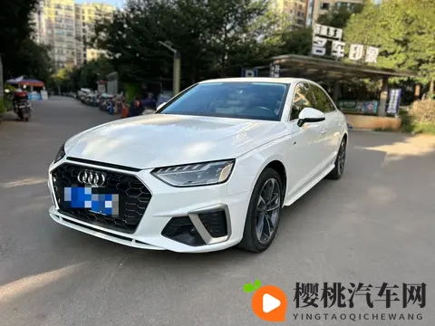 23年奥迪A4L,白色时尚一手车,67万公里,158万拿下!-3