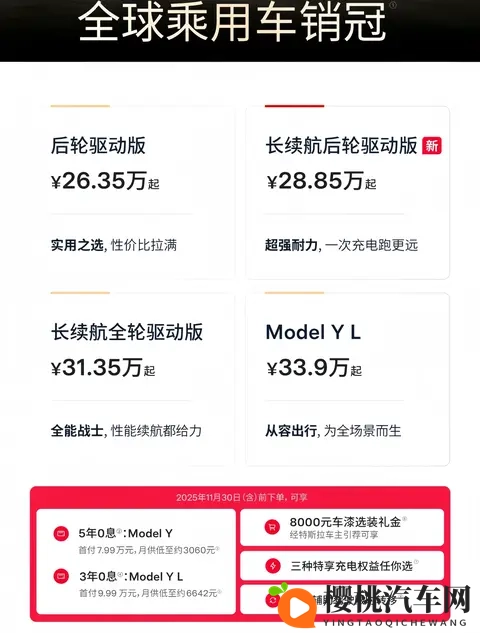 2885万起、821km续航!特斯拉Model Y长续航版上市!买它值不值?-3