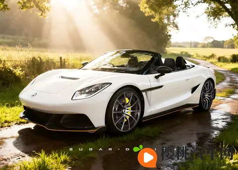 腾势Z敞篷跑车全身照提前看，网友：比亚迪审美有进步-2