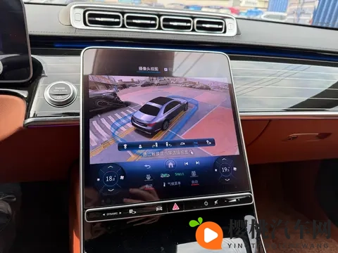 奔驰S400L商务型加装原厂360全景环影系统,让倒车泊车更轻松安全-2