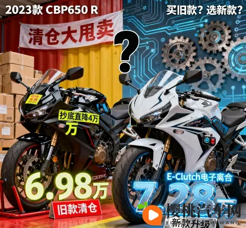 本田CBR650R价格风波 23款抄底直降4万 24款电子离合成抉择关键-3