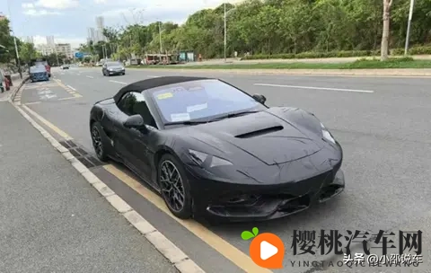 腾势Z谍照曝光，技术自研玩真的，国产跑车要动真格了-3