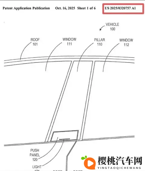 特斯拉即将取消门把手？新设计已申请专利，将门把手装入车门中-3
