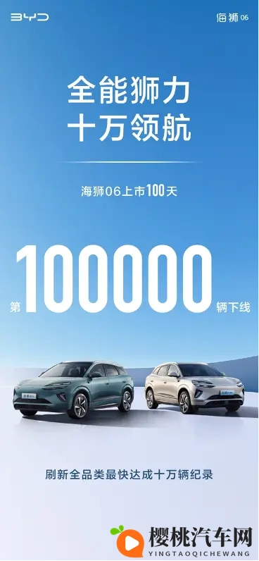 凭什么卖这么好?比亚迪海狮06第10万台整车下线,用时仅100天-2