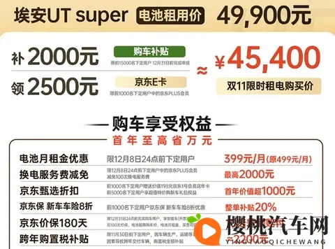 京东造车：99秒换电+500km续航，埃安UT super真能掀桌子？-1