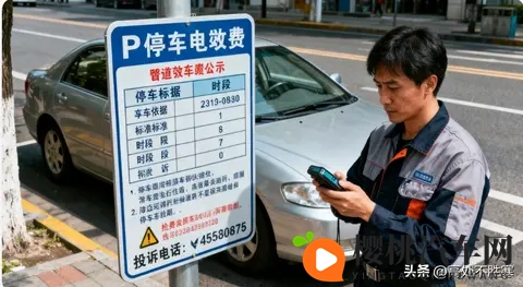 路边停车别瞎给钱！3个硬规矩早定好了，不合规直接走就行-1
