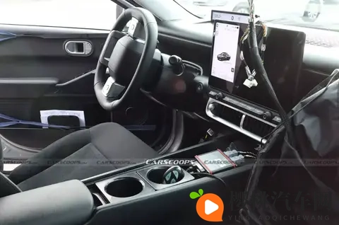 现代IONIQ 3量产版谍照首曝!网友:内饰是亮点-1