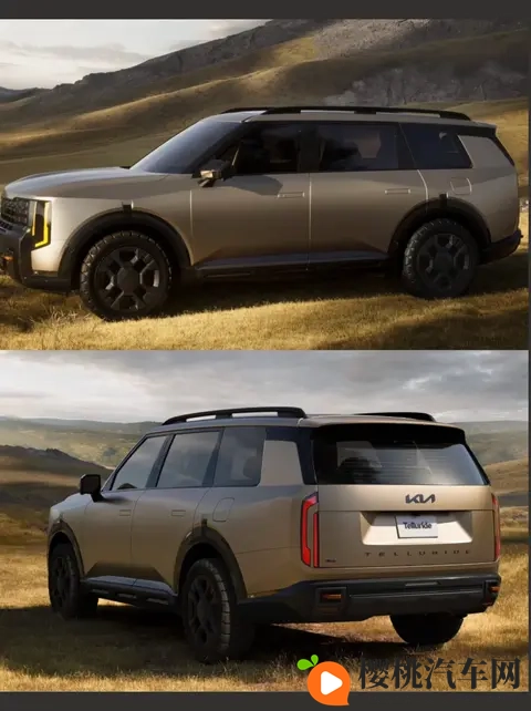 起亚 Telluride 换代：方盒子 + 混动，北美家庭的 “真香之选”-1