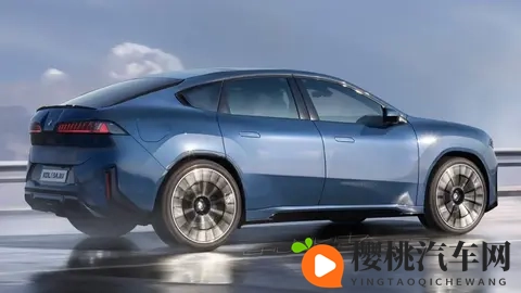 宝马第二款纯电轿跑SUV：iX4渲染图首曝，溜背造型、运动风格-1