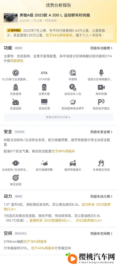 一手准新奔驰A级，15万内体验豪华轿跑风范！-2