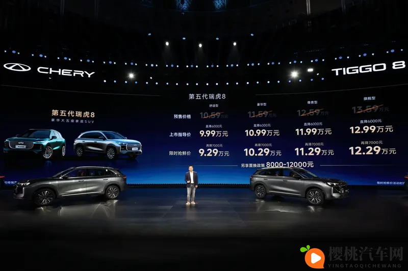 929万元起！第五代瑞虎8全球上市-1