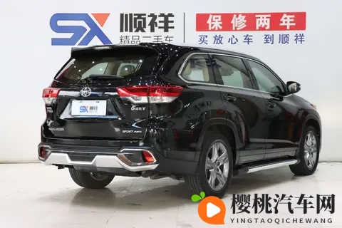 16万拿下2019年丰田汉兰达,家用代步大空间之选-1