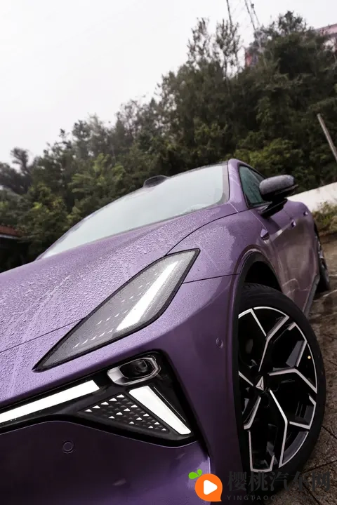 深蓝L06这个紫太漂亮了！-1