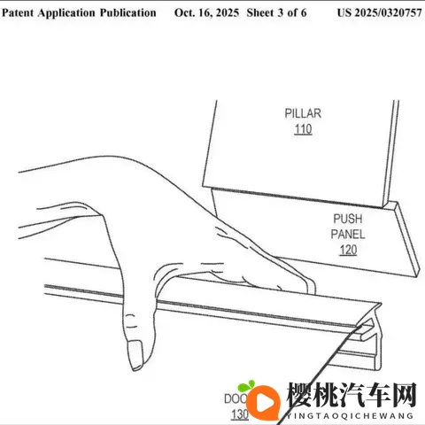 特斯拉即将取消门把手？新设计已申请专利，将门把手装入车门中-2