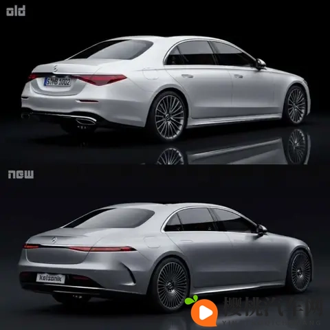 全新一代奔驰S级渲染图曝光 配备大尺寸盾牌式前格栅-2