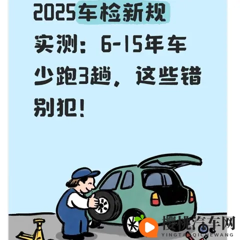 2025车检新规实测:6-15年车少跑3趟,这些错别犯!-1