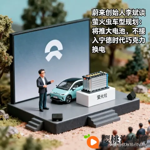 《蔚来李斌放大招！萤火虫车型规划新动向，大电池+独立换电》-2